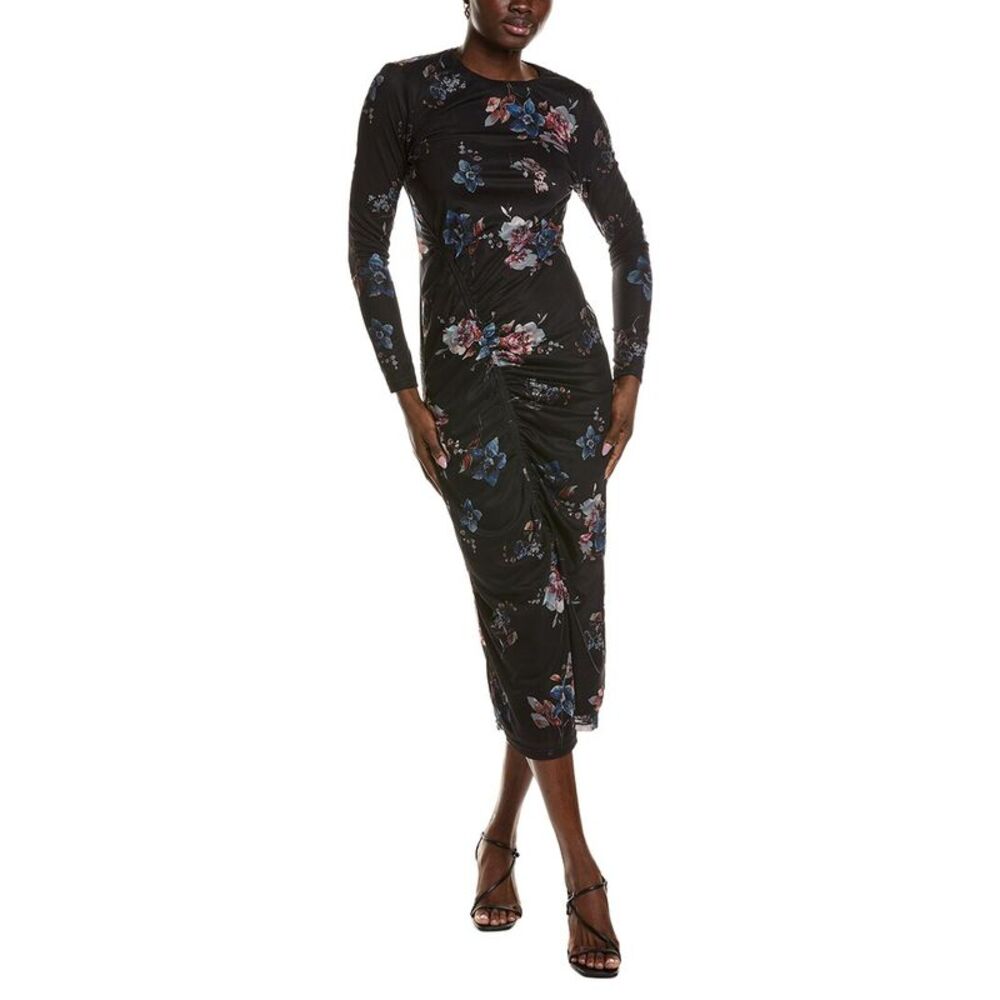 One Fine Day Womens  Mesh Sheath Dress